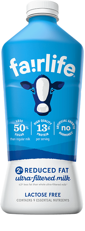 Fairlife ultrafiltered milk