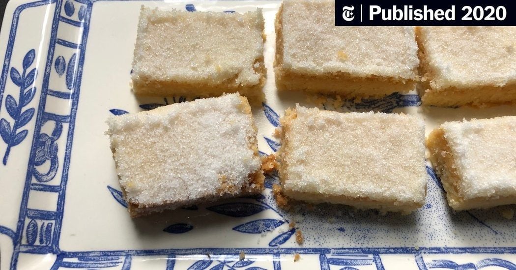 NY Times Cooking One-Pan Shortbread