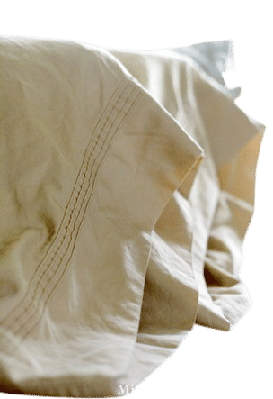 Clean Sheets & a freshly made bed