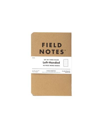 field notes lefty kraft lined memo
