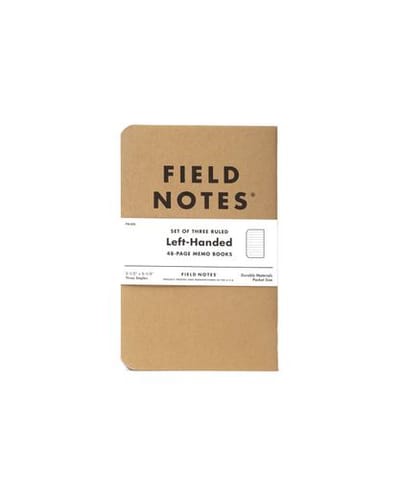 Lefty Kraft Lined Memo Books (3-Pack)