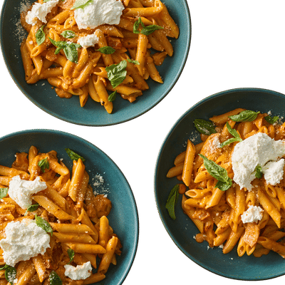 Ricotta Pasta Alla Vodka Recipe
