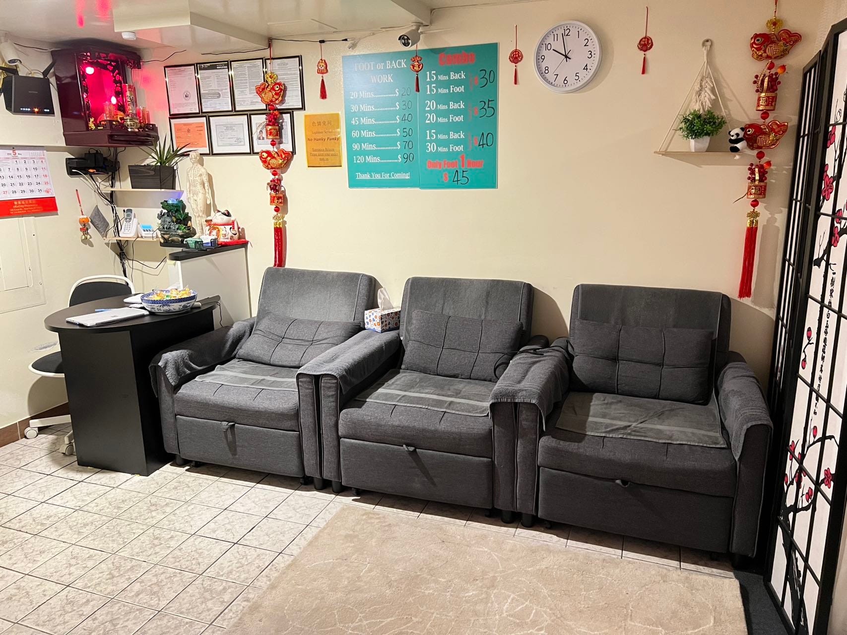 Foot massages/ Reflexology after a night out