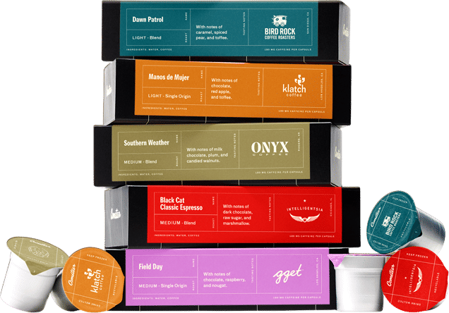 Cometeer Frozen Coffee Capsules