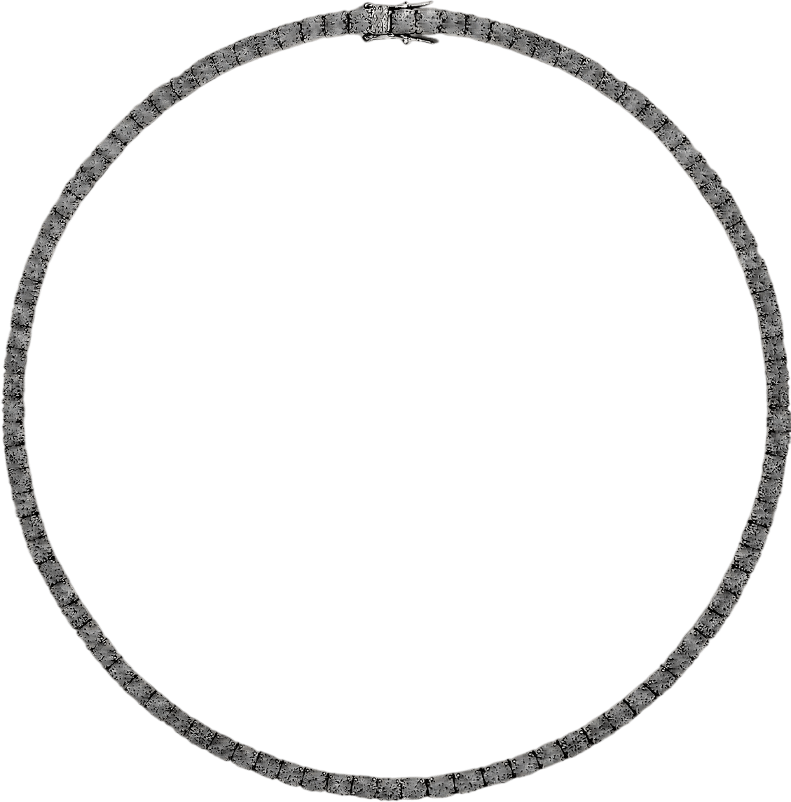 KATE RIVIÈRE NECKLACE IN 3.75MM LAB WHITE SAPPHIRE