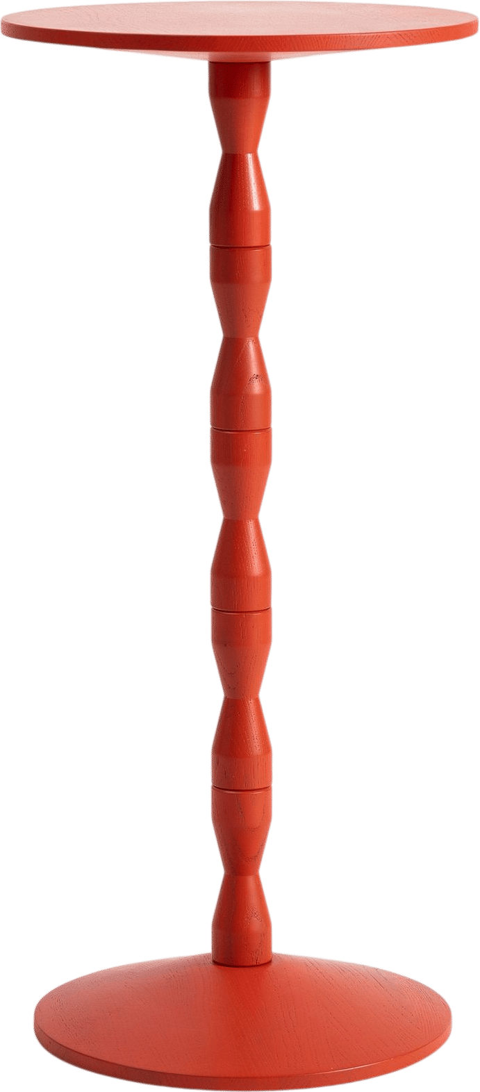 Tomato red Design House Stockholm Pedestal Table