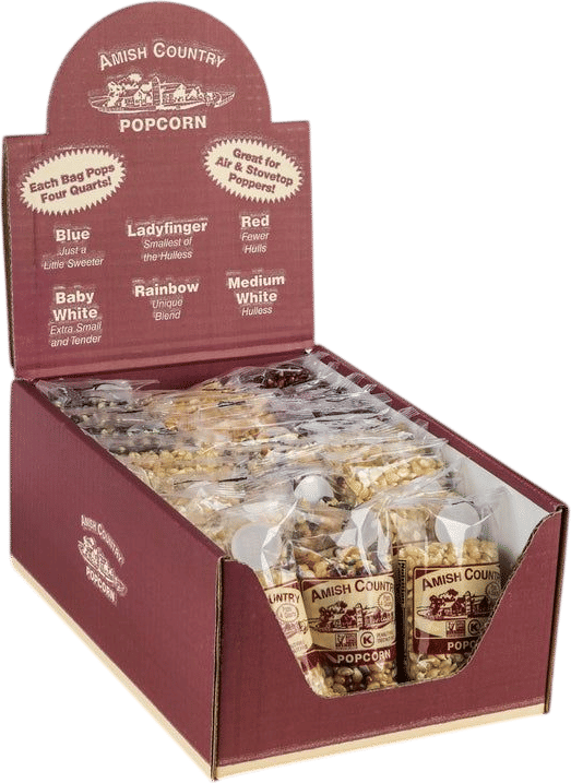 Amish Country Popcorn 30/4 oz. Sampler Box
