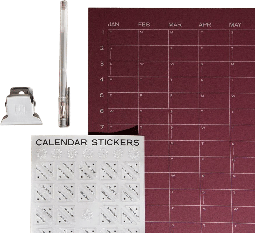 Case Study 2027 Wall Calendar Set
