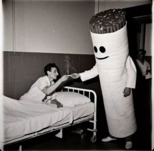 visiting strangers in the hospital