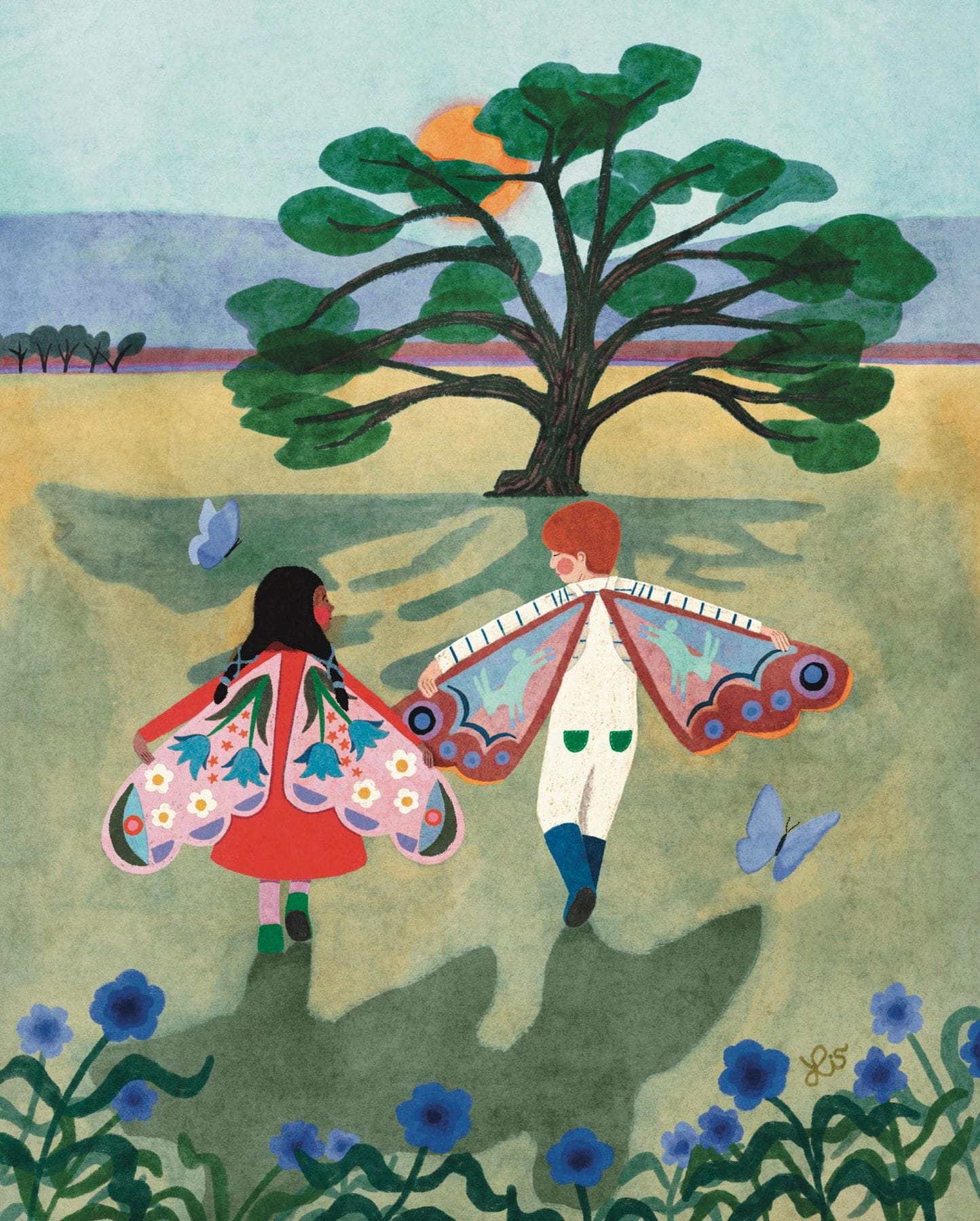 Butterfly Wings Art Print