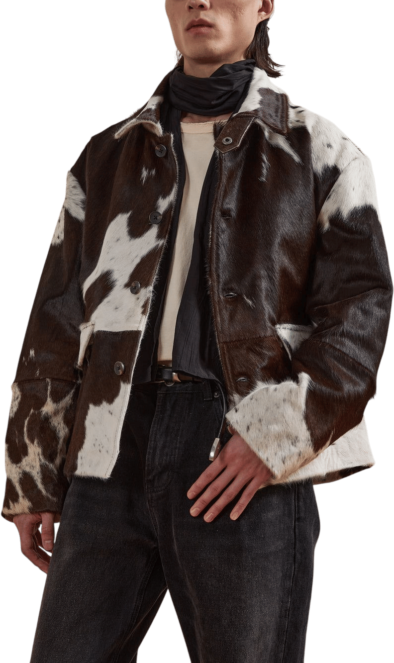 Cowhide Prairie Utility Jacket