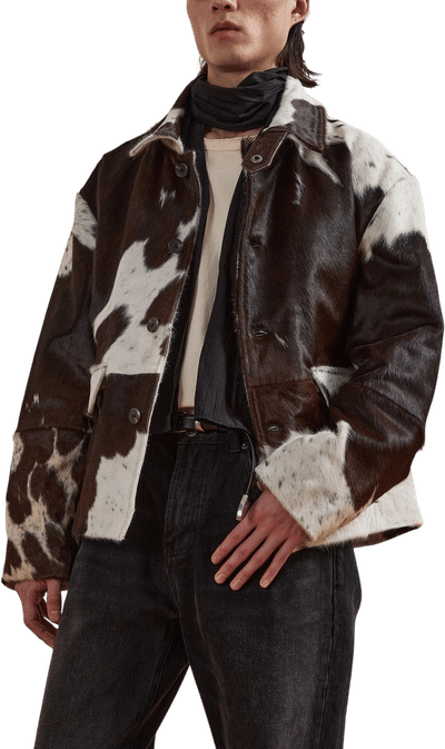 Cowhide Prairie Utility Jacket