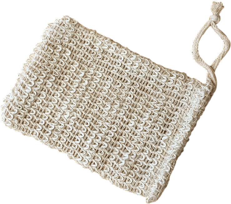 Agave Woven Soap Bag, Exfoliator