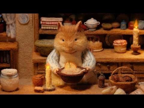 Felted Stop Motion Short - Mrs. Apple's Mushroom Soup