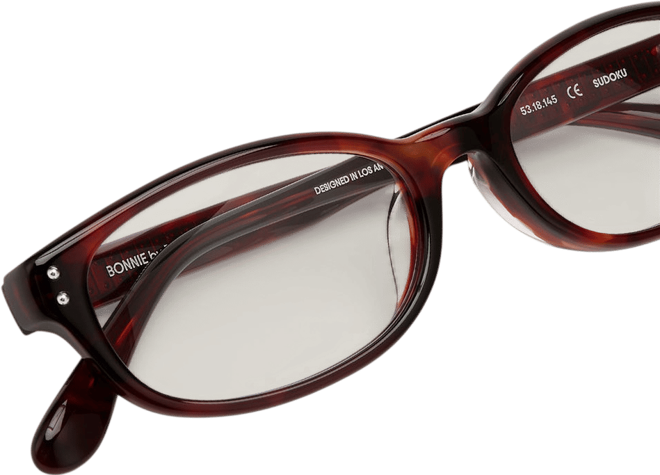 Sudoku Red Tortoise Glasses