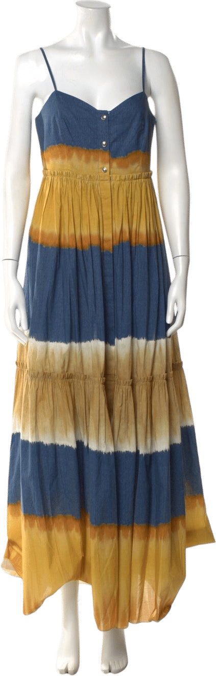Striped Long Dress