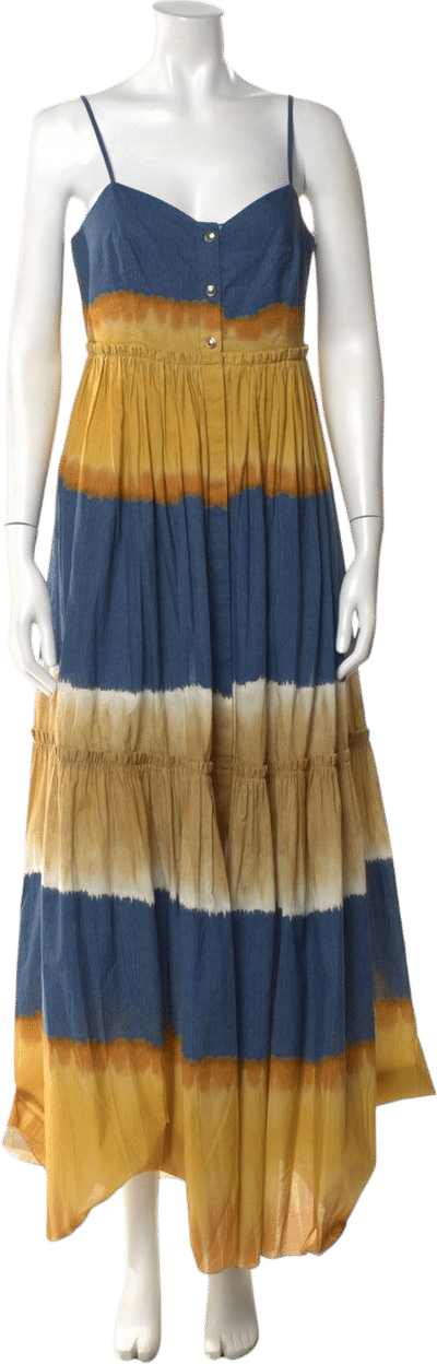 Striped Long Dress