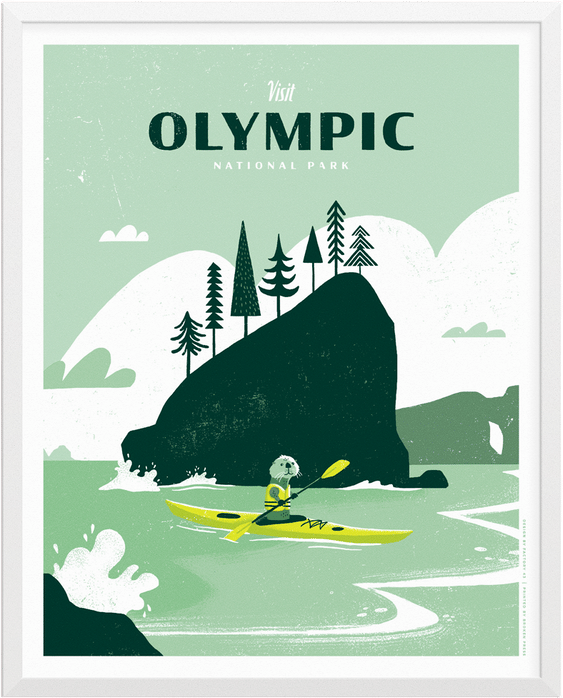 Olympic National Park Poster