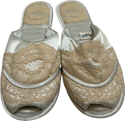 Satin Bridal Slippers