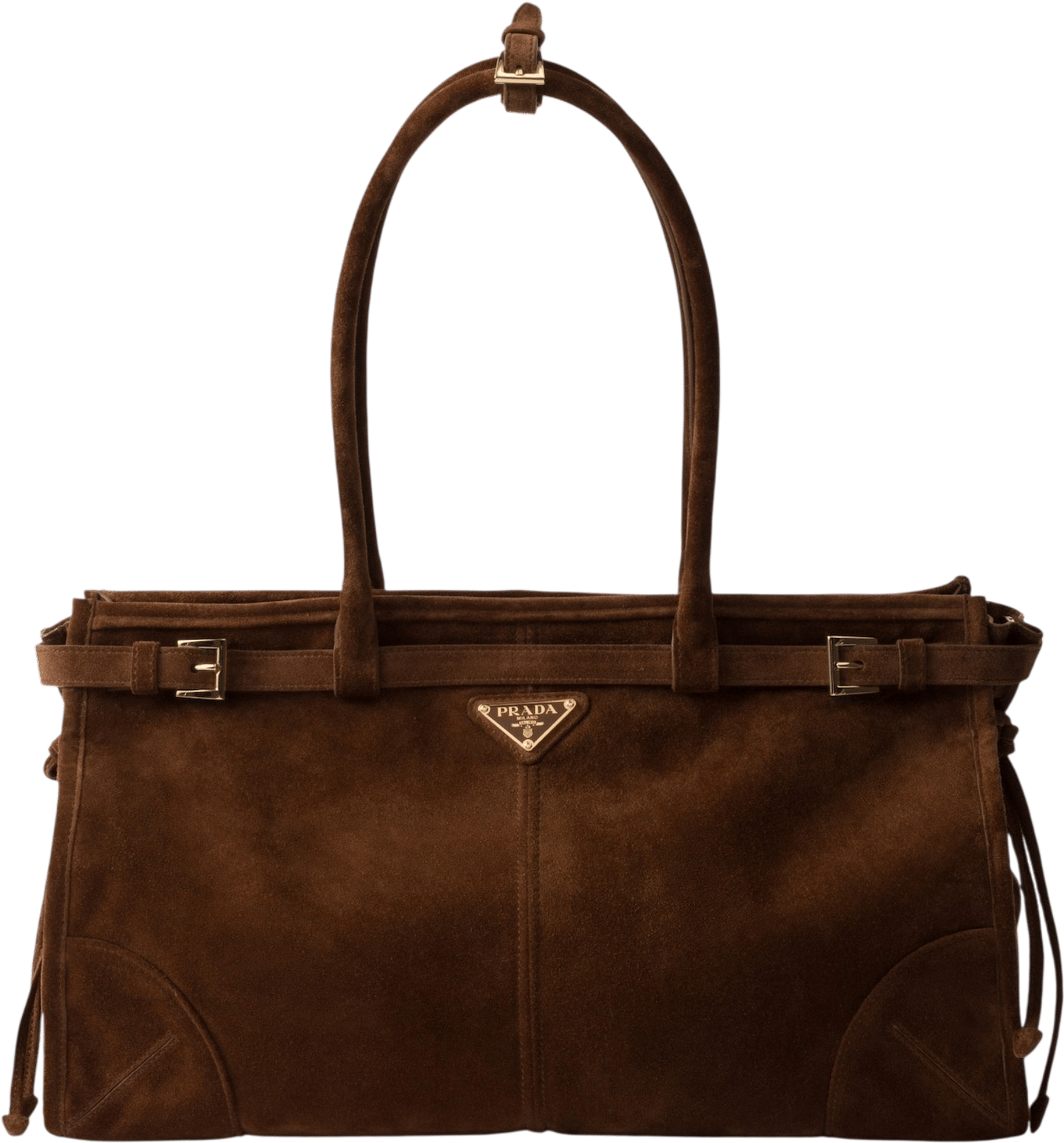 Bonnie Large Suede Handbag