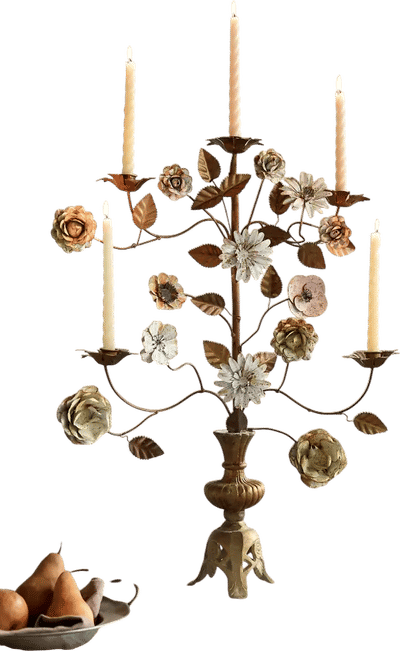 Floral Candelabra