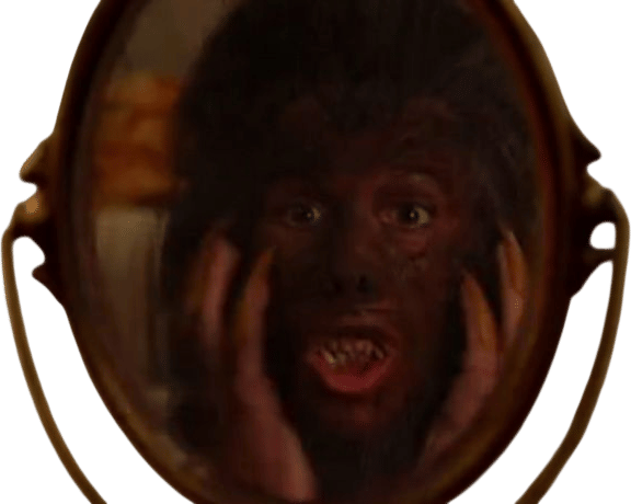 Boy Meets World when Cory thinks he's a werewolf and kisses Topanga for (one of) the first time(s)