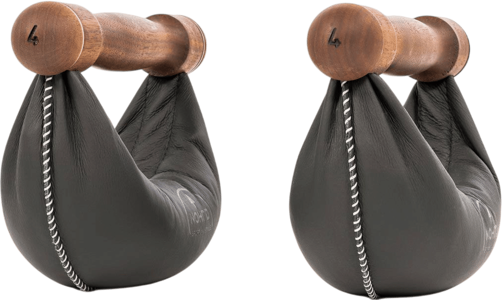 swingbells in walnut & black