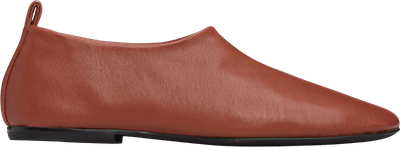 Brown Square Toe Loafer