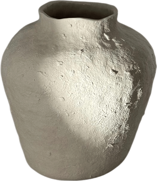 Handmade Ceramic Raw Vase