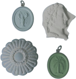 Resin Cameo Charms