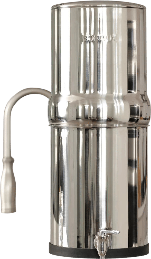 BOROUX Legacy™ - 3-Gal Gravity Filter | Lifetime Warranty