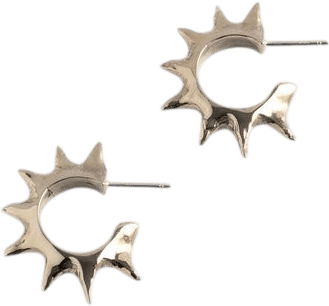 Faris Spina Hoops - Gold