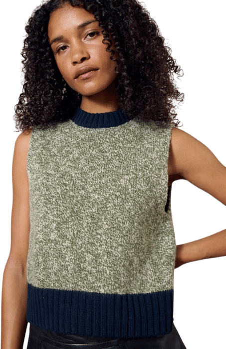 The Colour Block Marl Tank