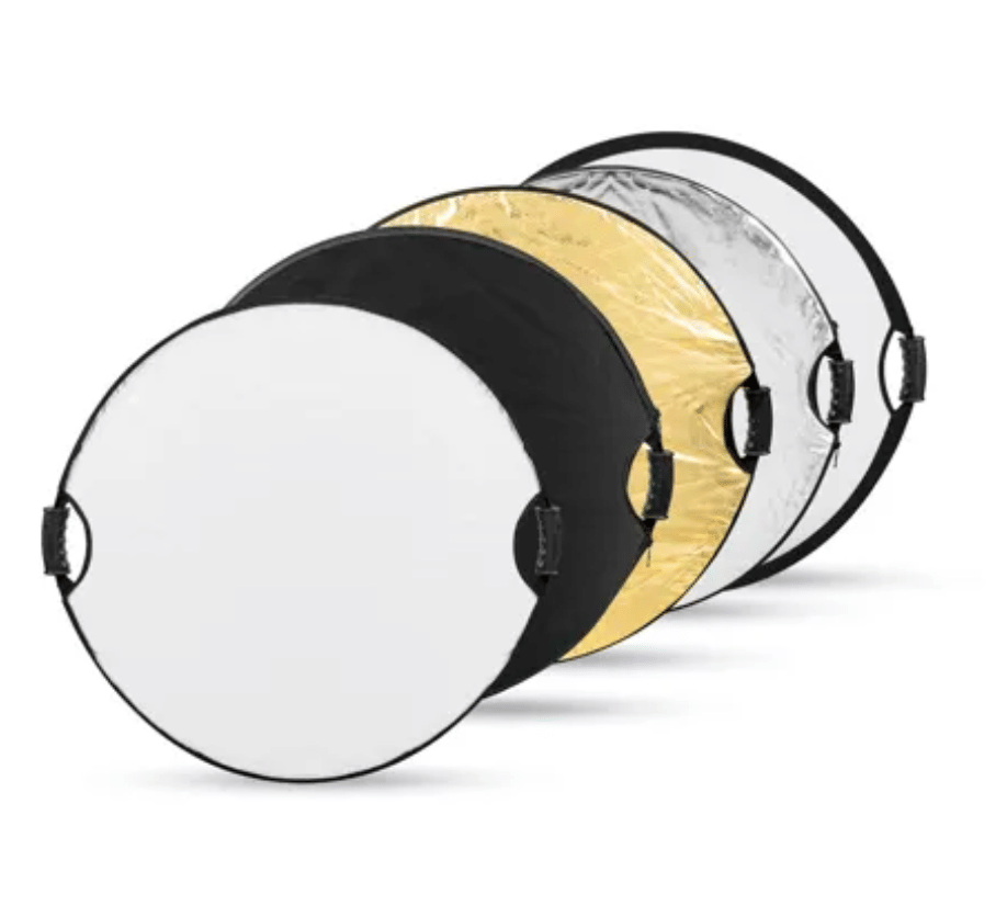 5-in-1 Collapsible Circular Reflector with Handles (32")