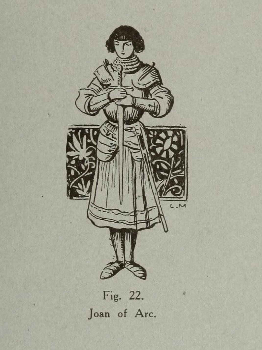 Joan of Arc illustration (1917)