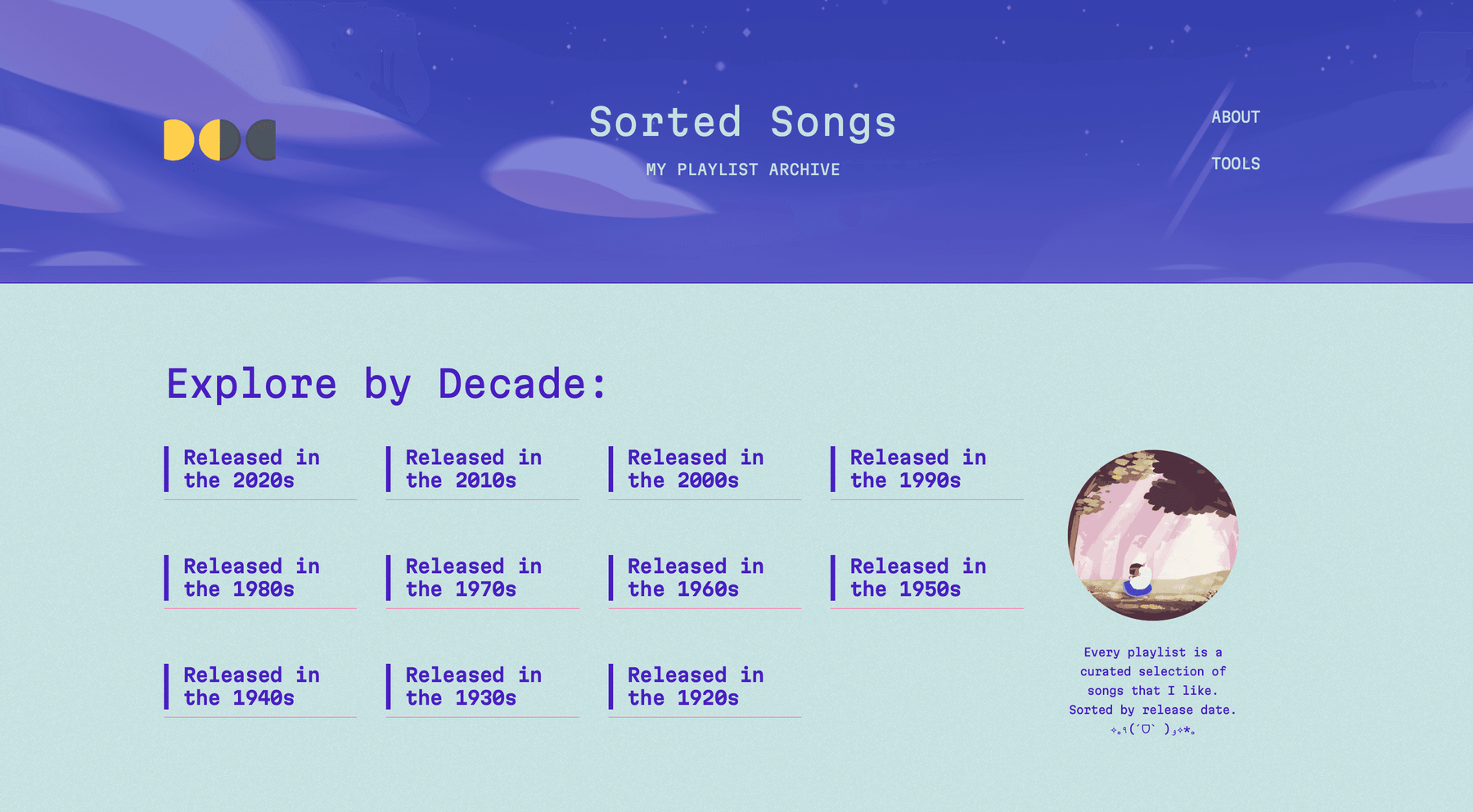 Sorted Songs