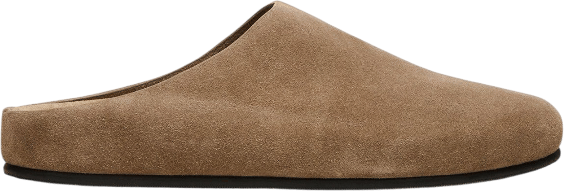 Tan slip ons