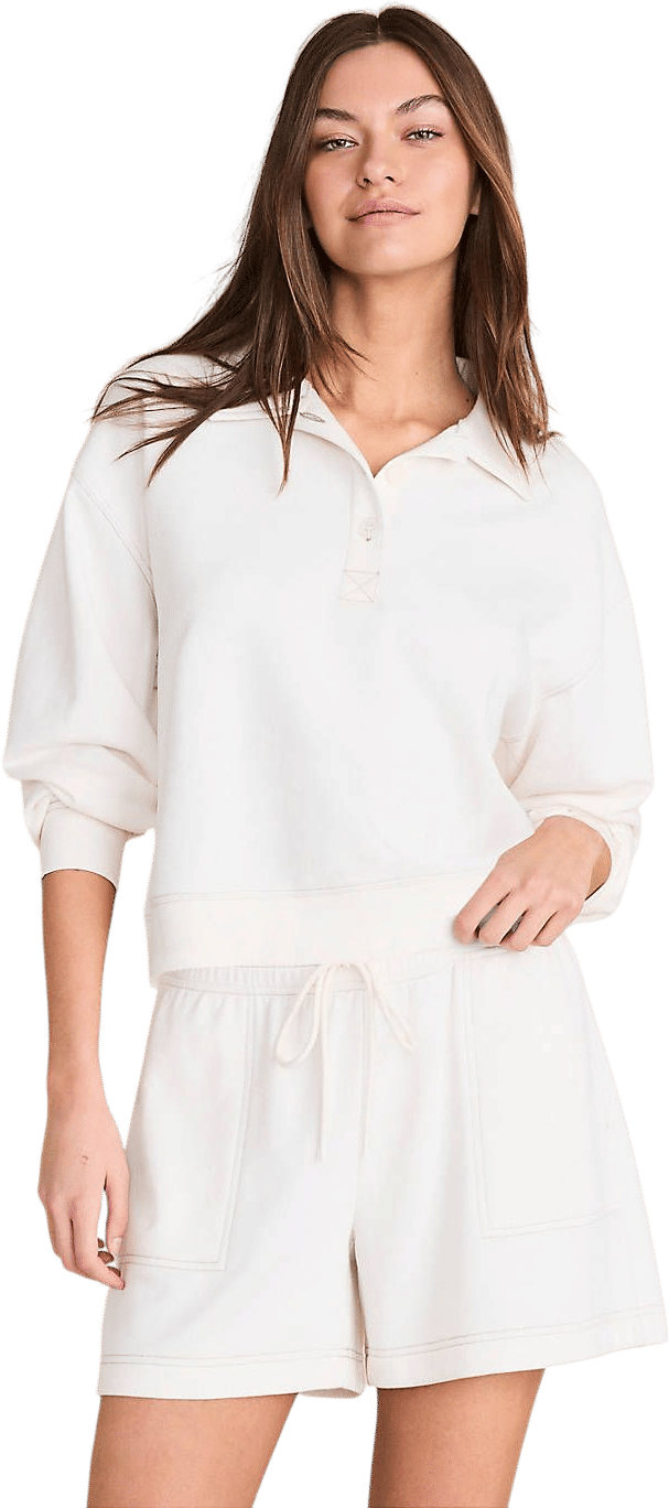 Lou & Grey Terrysoft Polo Top