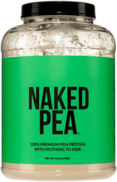 Vegan Naked Nutrition Pea Protein Powder 5LB