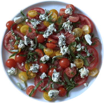 Tomato and Blue Cheese Salad Recipe