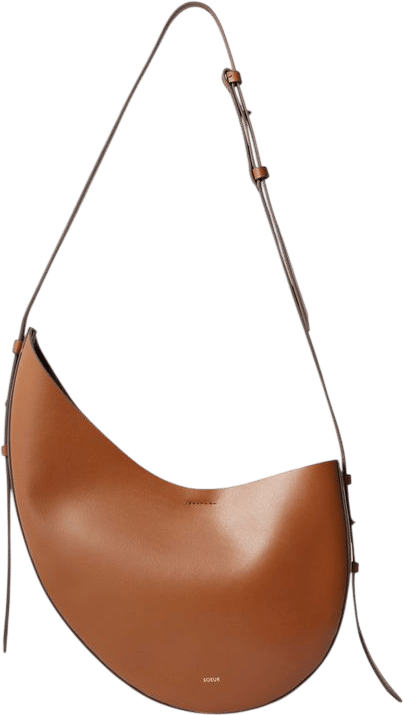 Winona Bag - Natural Leather Rounded - Soeur