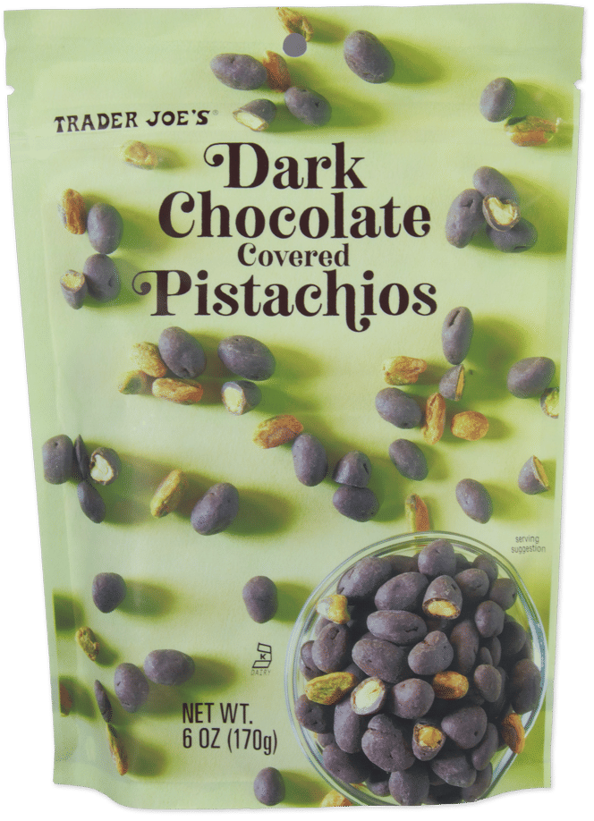 Trader Joe's Dark Chocolate Covered Pistachios