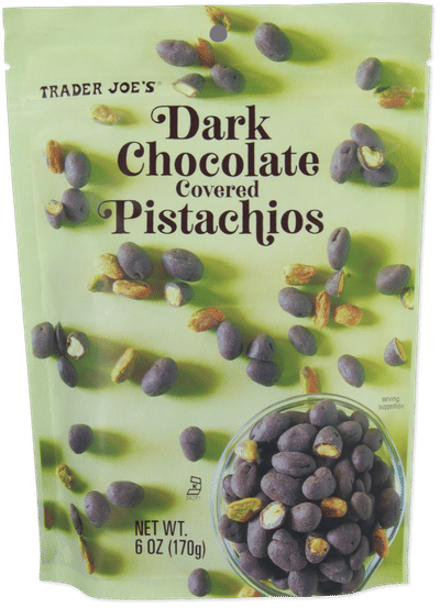 Trader Joe's Dark Chocolate Covered Pistachios