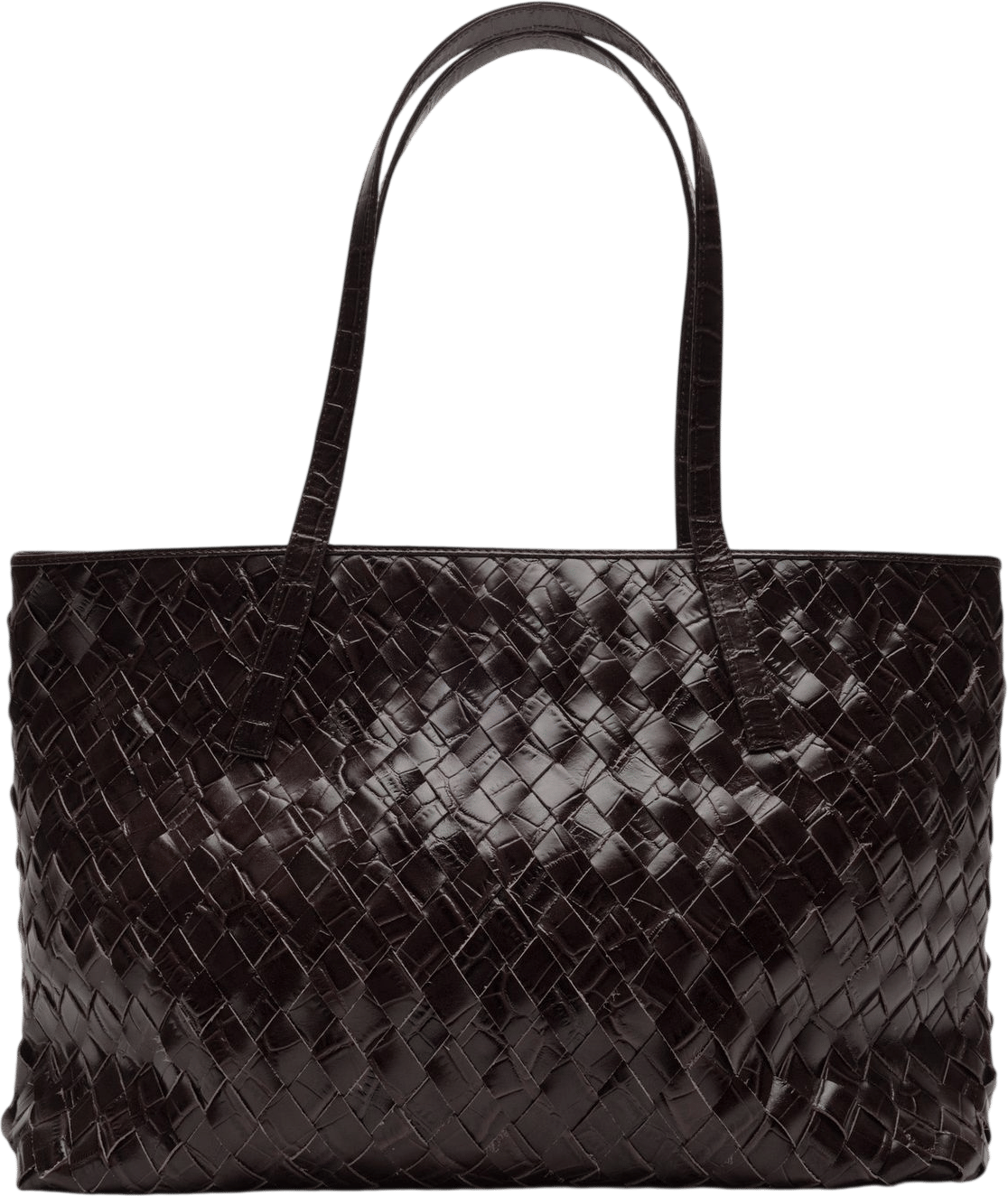Núnoo EU Shopper Braided Texas Chocolate