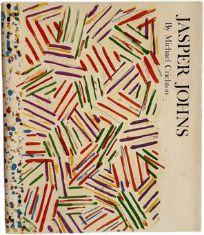 1977 Jasper Johns by Michael Crichton, First Edition Paperback, Vintage Art Book, Whitney Museum