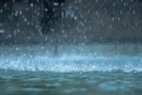 doing things in the rain