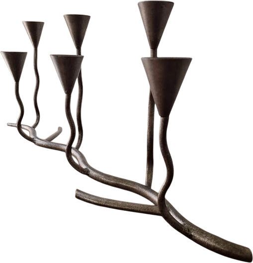 Brutalist Candle Holder