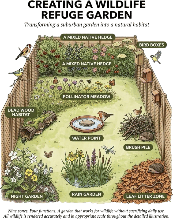 Creating backyard biodiversity