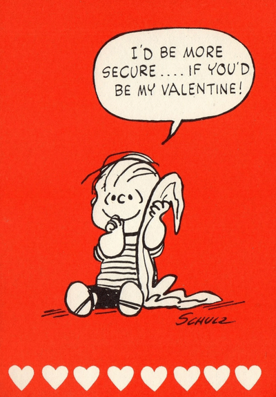 Vintage "I'd Be More Secure If You'd Be My Valentine!" Card