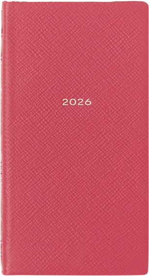 Memoranda Weekly Journal in Panama Leather
